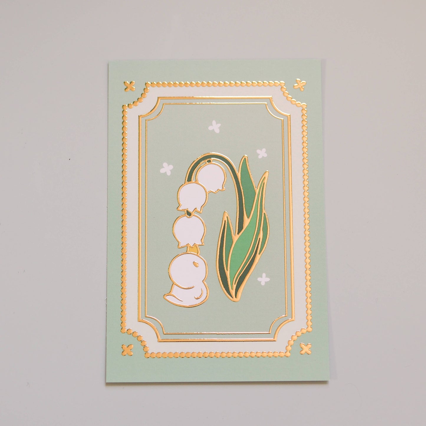 Postcard Lily of the Valley