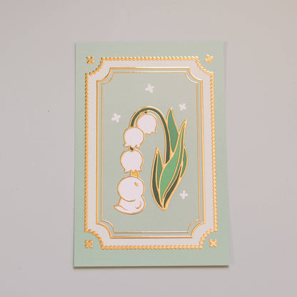 Postcard Lily of the Valley
