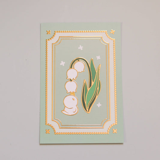Postcard Lily of the Valley