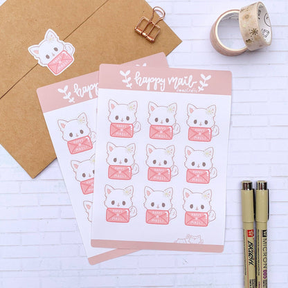 Doozi Happy Mail Sticker Sheet