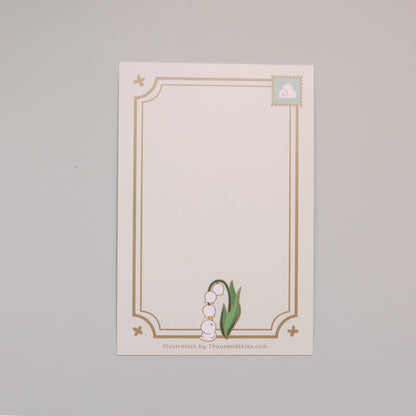Postcard Lily of the Valley