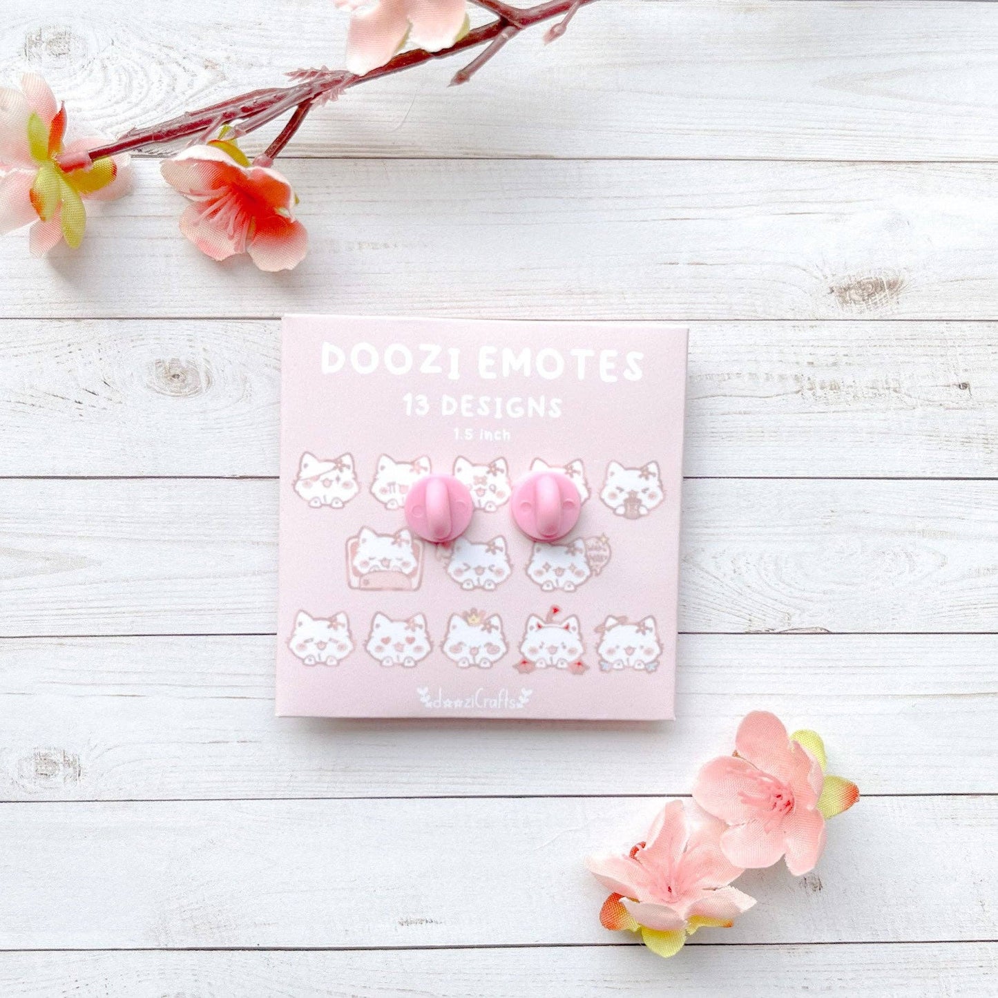 ✿Gacha✿ Doozi Emote Pins (Blind Box)